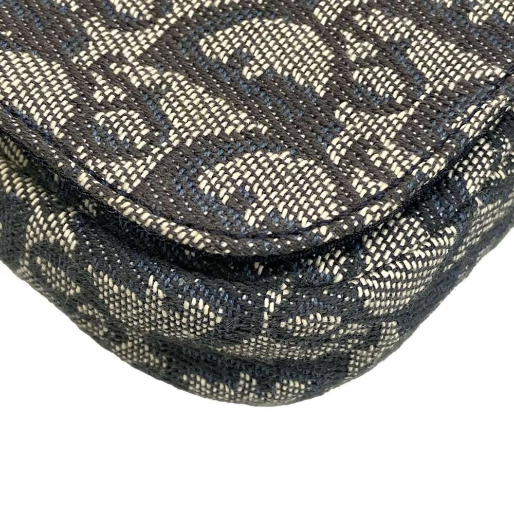Christian Dior DIOR/ChristianDior Maris Pearl,Trotter Shoulder Bag Navy White - Picture 6 of 15